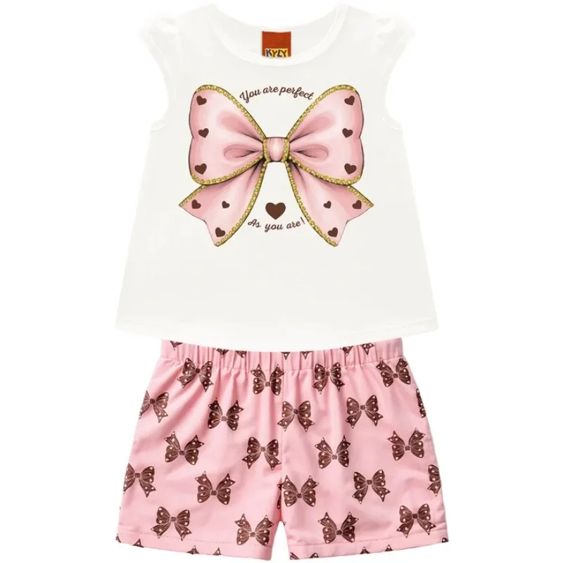 conjunto feminino kyly 2 ao 8 anos