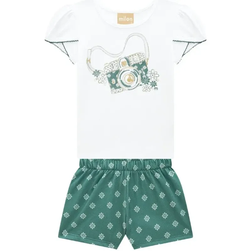 Conjunto Infantil Menina  Milon