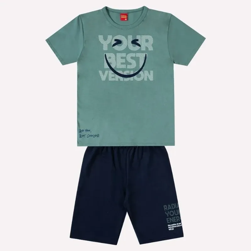 Conjunto Infantil Menino Lettering Kyly