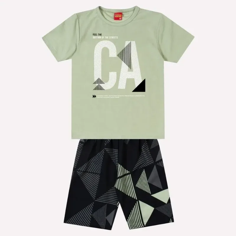 Conjunto Infantil Menino Lettering Kyly
