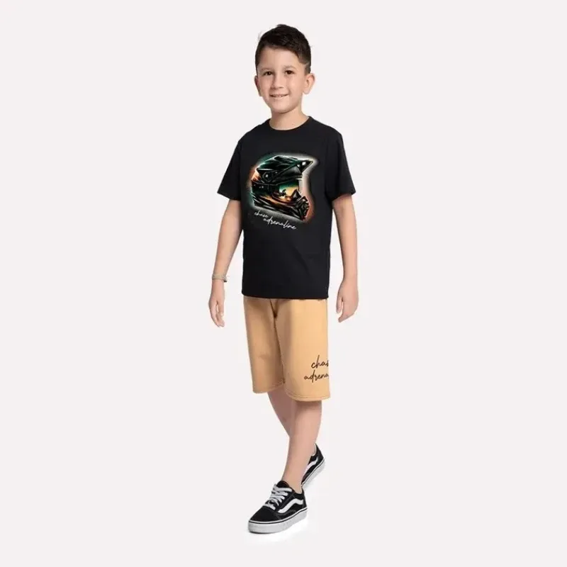 Conjunto Infantil Menino Lettering Kyly