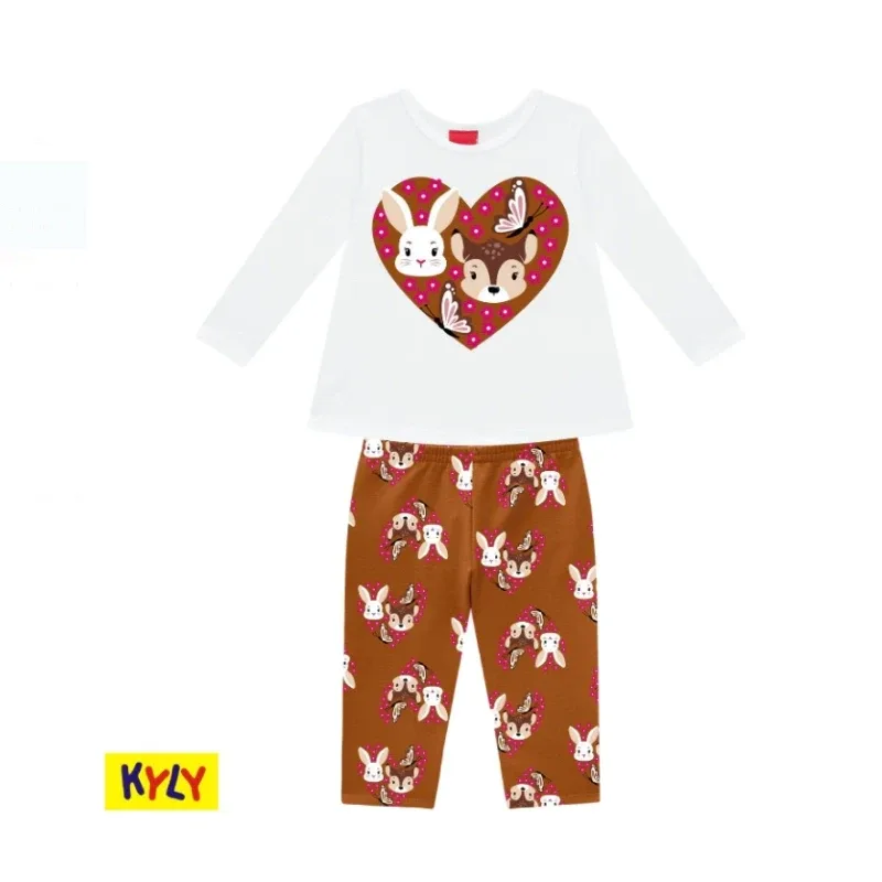 Conjunto Infantil Meia estação menina Kyly