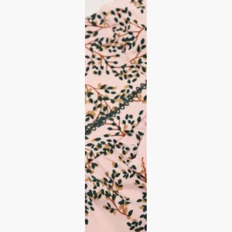 Vestido Infantil em Cotton Folhagem - Milon