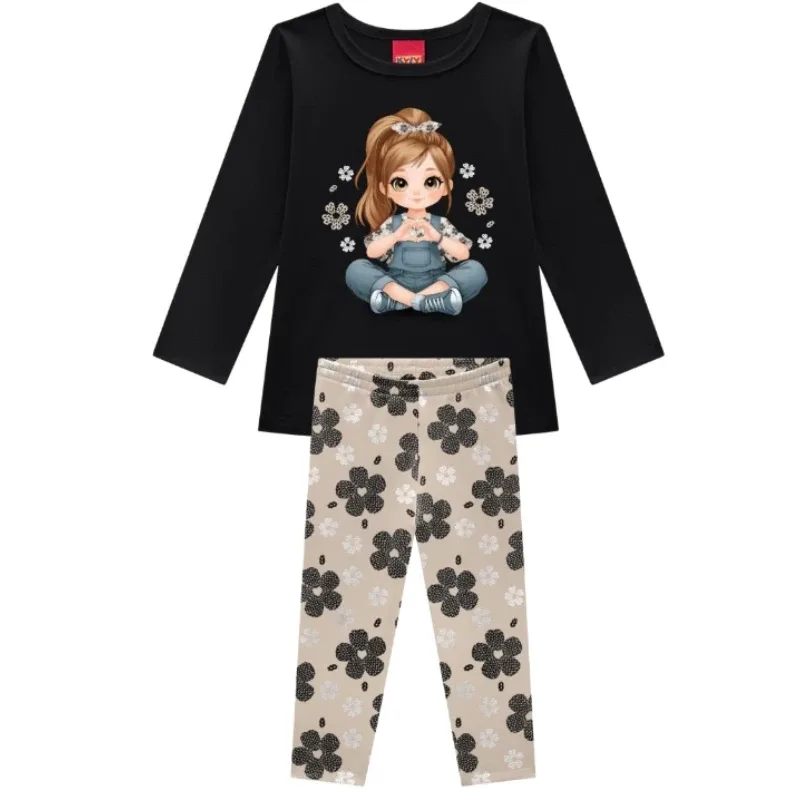 Conjunto Infantil Meia estação menina Kyly
