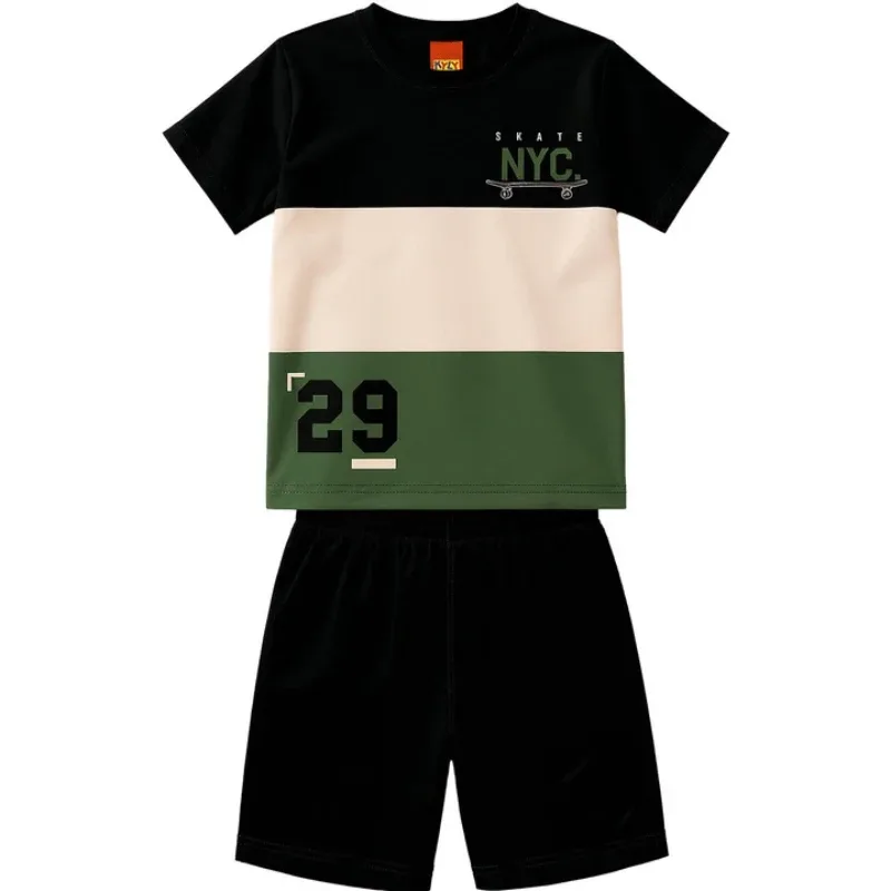 conjunto masculino preto 3 19 4005