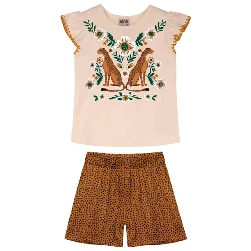 conjunto feminino 4 ao 16 anos