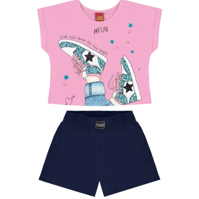 conjunto feminino KYLY 10 ao 16 anos