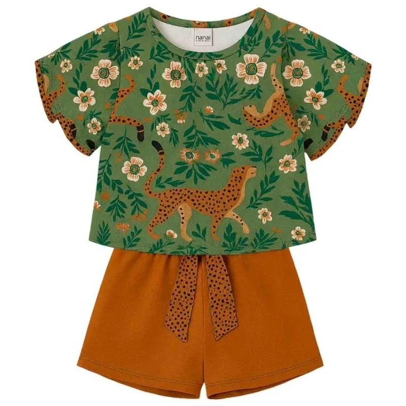 conjunto feminino 4 ao 16 anos